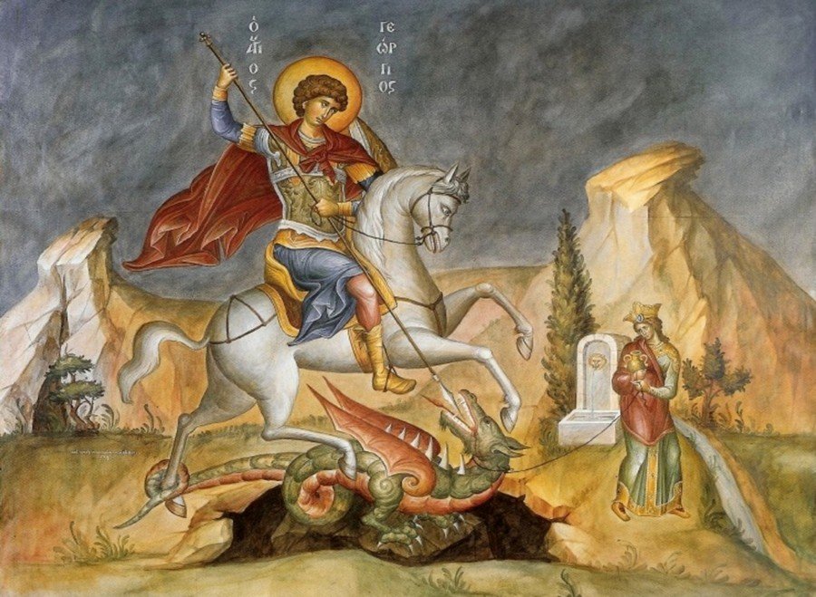 Άγιος Γεώργιος ο μεγαλομάρτυρας και Τροπαιοφόρος